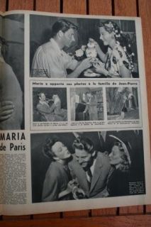 1946 Mag Ginger Rogers Maria Montez Jean Pierre Aumont