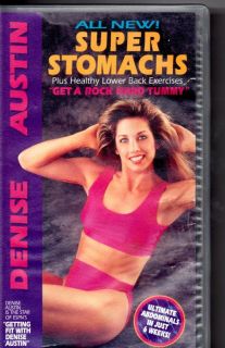 Denise Austin demonstrates the way to a flatter stomach. Includes a 30 