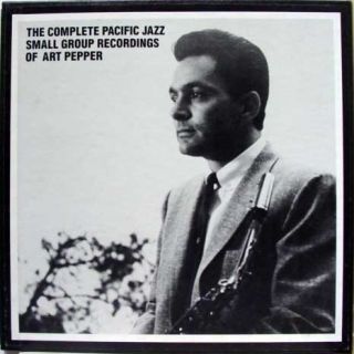 Art Pepper Complete Pacific Jazz Small Group MR3 105 LP