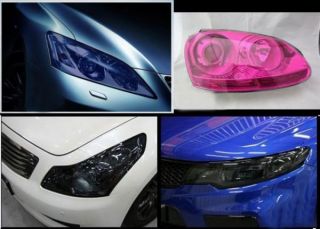 Car Headlight Tint Film Auto Lights Color Change Decal Vinyl Paster 