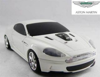 Brand New Landmice Aston Martin DBS Car Wireless Computer Mouse White