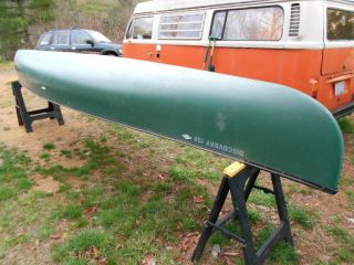 OLD TOWN CANOE DISCOVERY 158, 16 FT,WITH PADDLES AND TROLLING MOTOR 