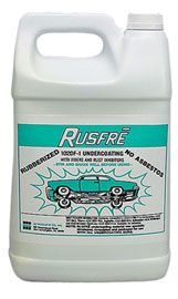   Black Rubberized Spray on Undercoating Gallon USA MD 1020