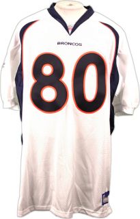 Denver Broncos Rod Smith Authentic NFL Jersey White 60