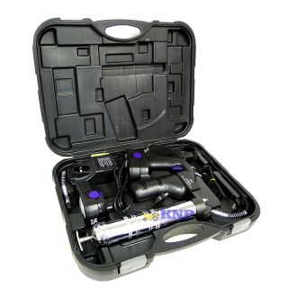   18V Cordless Grease Gun w Case 2 Battery DIY Home Automotive HD