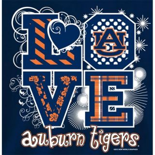 Auburn Tigers Football T Shirts Auburn Girls Love Auburn Tigers Color 