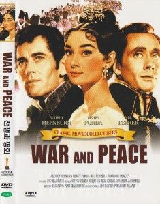 War and Peace 1956 Audrey Hepburn DVD