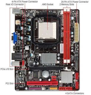 AMD Athlon II X2 250 3 0 GHz AM3 and Biostar A780L3B MB