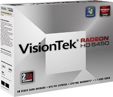 Visiontek ATI Radeon HD 5450 2GB DDR3 PCI Express 900356