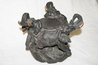 AUSTIN PRODUCTIONS   GALA ELEPHANT CANDLE STAND   NEW Sculptures