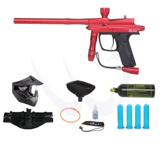 Azodin Blitz Red Paintball Marker SWAT Combo Package 7327