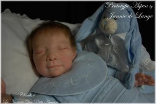 Reborn Baby Prototype Aspen by Jannie de Lange Anatomically Correct 