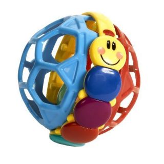 New Baby Einstein Collection Bendy Ball Colorful Rattle Ball Great 