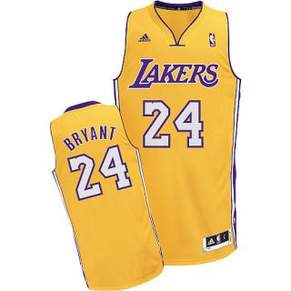 Los Angeles Lakers Kobe Bryant Gold Swingman Jersey sz Large
