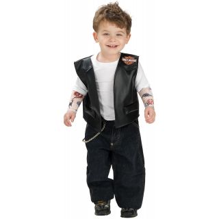   Boy Harley Davidson Costume Toddler Baby Boys Dude Halloween
