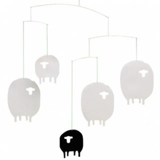 Flensted Sheep Lamb Hanging Baby Mobile Nursery Decor