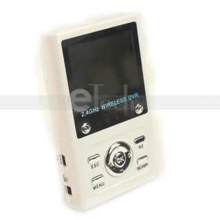 4GHz 2 5 TFT LCD Portable Baby Monitor Receiver AV Output Wireless 