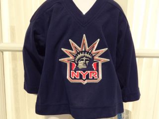 NHL New York Rangers Mighty Mac Toddler Fan Team Jersey Sizes 2T 4T 