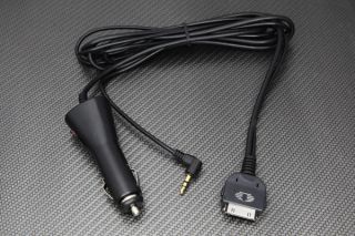 Car Stereo Radio Aux in Input 3 5mm Cable Charger Adapter for iPod 