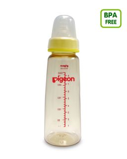 New Pigeon Baby Feeding Bottles K PSU 240 ml 8 oz Size M BPA Free 