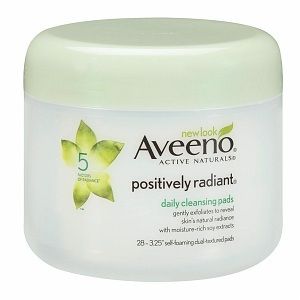Aveeno Positively Radiant Cleansing Pads 28 ea