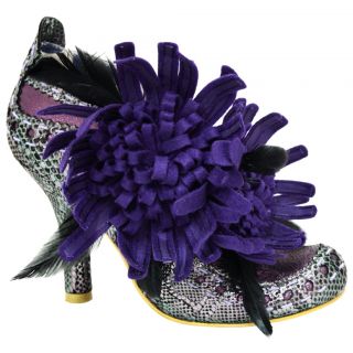 Irregular Choice Mcgillionare in Purple Womens Shoes Heels Various 