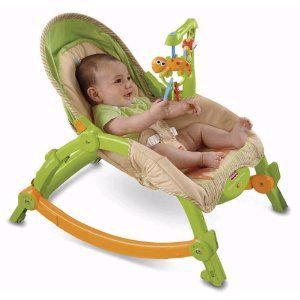 Fisher Price Portable Infant Baby Swing Rocker Seat