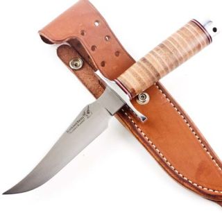 Blackjack Classic Model 5 Stacked Leather Handle Knife Sheath USA 