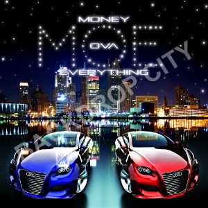 x8 MONEY OVER EVERYTHING SCENIC HIP HOP BACKGROUND BACKDROP