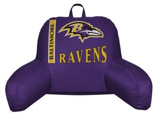 Baltimore Ravens Bed Rest Backrest Reading Pillow