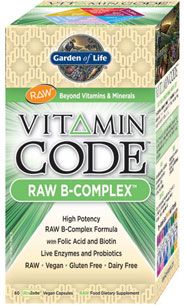 Garden of Life Vitamin Code RAW VITAMIN B COMPLEX 60 Capsules