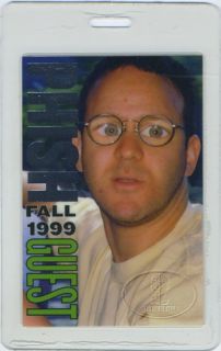 Unused GUEST laminated backstage pass for the PHISH 1999 HAMPTON COME 