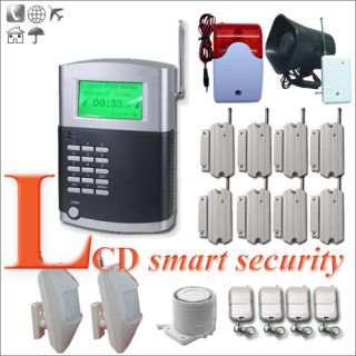   Home Alarm Security System Auto Dialer Siren PIR Sensor Burglar System