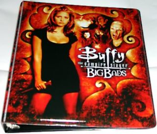 Inkworks Buffy The Vampire Slayer Big Bads Card Binder Brand New Album 