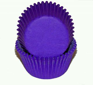 50 Purple Standard Cupcake Baking Cups Party Favors