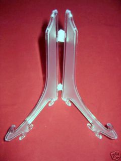 Clear 7 3/4 Display Stand Easel For Baby Sets