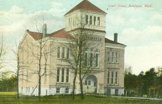 Baldwin MI The Court House 1915