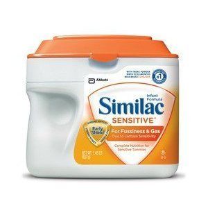 Similac SENSITIVE Powder (6 Tubs 1.45 lb ) Baby Formula