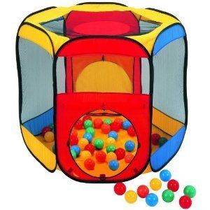   Popular Play Tent Premium Jumbo Indoor Outdoor Kids Ball Pit