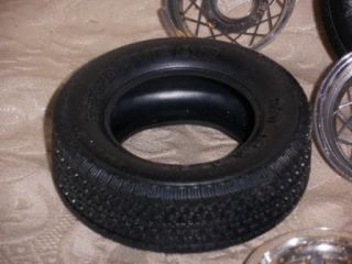 Vintage Lot Model Car Tires Rims Goodyear GT Radial Flexten Repair Kit 