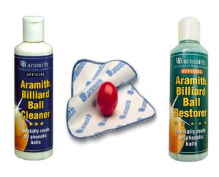 Aramith Pool Ball and Snooker Ball Cleaning Kit NEW ***