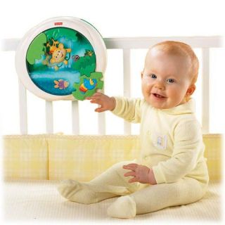 Fisher Price® Rainforest Waterfall Peek a Boo Soother Crib Toy