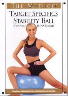   Core Stability Ball DVD New Balance Ball Exercise 071083562365