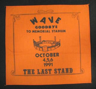 Baltimore Orioles Memorial Stadium LAST STAND 1991 WAVE GOODBYE 