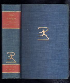 Studs Lonigan, A Trilogy by James Farrell HC DJ First Modern Library 