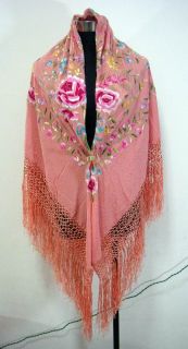   this kind of shawl to spanish this shawl also can be as tablecloth