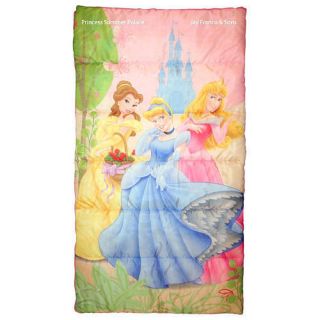 Disney Princess Pink Slumber Bag Backpack Sleeping Bag   Party Bedding 