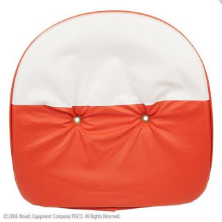 Tractor Part No T295OW Seat Cushion Universal Orange and White