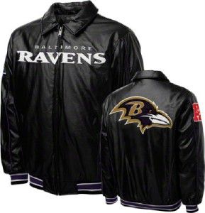 Baltimore Ravens NFL Black Varsity Jacket by G III XL NWT FREE 