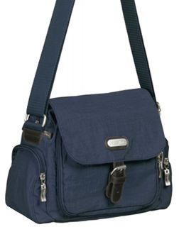 BAGGALLINI Around Town Bagg Shoulder Crossbody Purse Bag in NAVY BLUE 